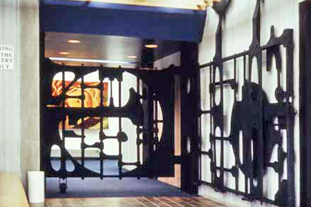 Oakville Centennial Building Gate