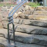 Sculpted Garden Handrail